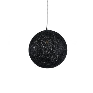 glo-01360-01360_6 GLOBOSTAR® OCEANA 01360 VINTAGE ΚΡΕΜΑΣΤΟ ΦΩΤΙΣΤΙΚΟ ΜΠΑΛΑ ΜΟΝΟΦΩΤΟ 1 X E27 IP20 ΜΑΥΡΟ ΣΧΟΙΝ