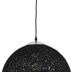 glo-01360-01360_8 GLOBOSTAR® OCEANA 01360 VINTAGE ΚΡΕΜΑΣΤΟ ΦΩΤΙΣΤΙΚΟ ΜΠΑΛΑ ΜΟΝΟΦΩΤΟ 1 X E27 IP20 ΜΑΥΡΟ ΣΧΟΙΝ