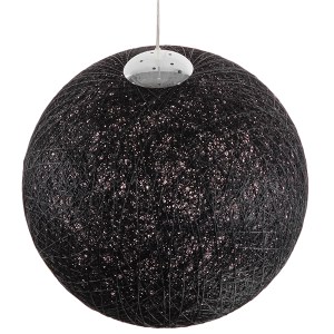 glo-01364-01364_005 GLOBOSTAR® OCEANA 01364 VINTAGE ΚΡΕΜΑΣΤΟ ΦΩΤΙΣΤΙΚΟ ΜΠΑΛΑ ΜΟΝΟΦΩΤΟ 1 X E27 IP20 ΜΑΥΡΟ ΣΧΟΙΝ