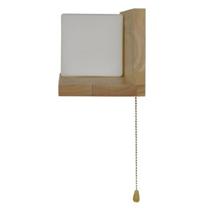 glo-01365-01365_0011 GLOBOSTAR® AMITY 01365 ΜΟΝΤΕΡΝΟ ΕΠΙΤΟΙΧΙΟ ΦΩΤΙΣΤΙΚΟ ΑΠΛΙΚΑ ΜΟΝΟΦΩΤΟ 1 X E27 IP20 ΜΠΕΖ ΞΥΛΟ