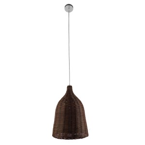 glo-01367-01367_2 GLOBOSTAR® BAHAMAS 01367 BOHO ΚΡΕΜΑΣΤΟ ΦΩΤΙΣΤΙΚΟ ΚΑΜΠΑΝΑ ΜΟΝΟΦΩΤΟ 1 X E27 IP20 ΚΑΦΕ ΞΥΛΟ -