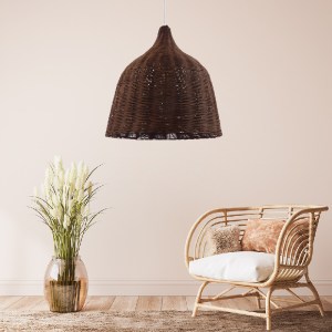 glo-01368-post_91 GLOBOSTAR® BAHAMAS 01368 BOHO ΚΡΕΜΑΣΤΟ ΦΩΤΙΣΤΙΚΟ ΚΑΜΠΑΝΑ ΜΟΝΟΦΩΤΟ 1 X E27 IP20 ΚΑΦΕ ΞΥΛΟ -