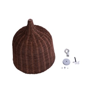 glo-01369-01369_11 GLOBOSTAR® BAHAMAS 01369 BOHO ΚΡΕΜΑΣΤΟ ΦΩΤΙΣΤΙΚΟ ΚΑΜΠΑΝΑ ΜΟΝΟΦΩΤΟ 1 X E27 IP20 ΚΑΦΕ ΞΥΛΟ -