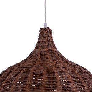 glo-01369-01369_9 GLOBOSTAR® BAHAMAS 01369 BOHO ΚΡΕΜΑΣΤΟ ΦΩΤΙΣΤΙΚΟ ΚΑΜΠΑΝΑ ΜΟΝΟΦΩΤΟ 1 X E27 IP20 ΚΑΦΕ ΞΥΛΟ -