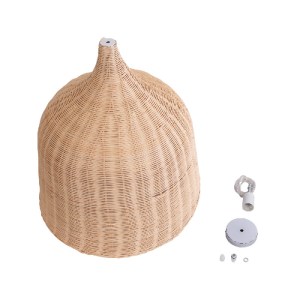 glo-01370-01370_11 GLOBOSTAR® BAHAMAS 01370 BOHO ΚΡΕΜΑΣΤΟ ΦΩΤΙΣΤΙΚΟ ΚΑΜΠΑΝΑ ΜΟΝΟΦΩΤΟ 1 X E27 IP20 ΜΠΕΖ ΞΥΛΟ -