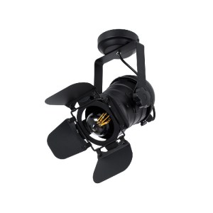 glo-01372-01372_5 GLOBOSTAR® DETROIT 01372 VINTAGE ΦΩΤΙΣΤΙΚΟ ΟΡΟΦΗΣ ΠΛΕΓΜΑ ΜΟΝΟΦΩΤΟ 1 X E27 IP20 ΜΑΥΡΟ ΜΕΤΑΛ