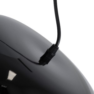 glo-01373-01373_6 GLOBOSTAR® JASPER 01373 ΜΟΝΤΕΡΝΟ ΚΡΕΜΑΣΤΟ ΦΩΤΙΣΤΙΚΟ ΑΝΑΡΤΗΣΗ ΜΟΝΟΦΩΤΟ 1 X E27 IP20 ΜΑΥΡΟ &