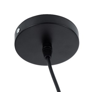 glo-01373-01373_7 GLOBOSTAR® JASPER 01373 ΜΟΝΤΕΡΝΟ ΚΡΕΜΑΣΤΟ ΦΩΤΙΣΤΙΚΟ ΑΝΑΡΤΗΣΗ ΜΟΝΟΦΩΤΟ 1 X E27 IP20 ΜΑΥΡΟ &