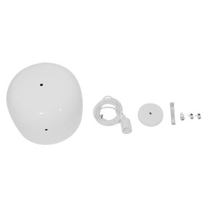 glo-01374-01374_6 GLOBOSTAR® JASPER 01374 ΜΟΝΤΕΡΝΟ ΚΡΕΜΑΣΤΟ ΦΩΤΙΣΤΙΚΟ ΑΝΑΡΤΗΣΗ ΜΟΝΟΦΩΤΟ 1 X E27 IP20 ΛΕΥΚΟ Μ
