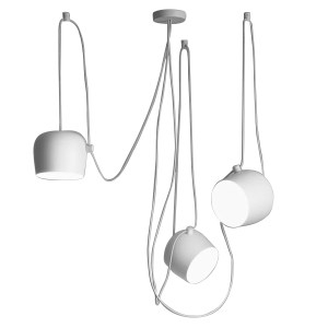glo-01376-01376_2 GLOBOSTAR® JASPER 01376 ΜΟΝΤΕΡΝΟ ΚΡΕΜΑΣΤΟ ΦΩΤΙΣΤΙΚΟ ΚΑΜΠΑΝΑ ΣΕΤ ΤΡΙΦΩΤΟ 3 X E27 IP20 ΛΕΥΚΟ