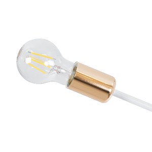 glo-01385-01385_7 GLOBOSTAR® OLINDA 01385 ΜΟΝΤΕΡΝΟ ΦΩΤΙΣΤΙΚΟ ΟΡΟΦΗΣ ΠΛΕΓΜΑ ΠΟΛΥΦΩΤΟ 6 X E27 IP20 ΛΕΥΚΟ & ΧΑΛ
