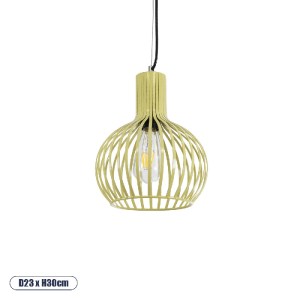 glo-01387-01387_0 GLOBOSTAR® SCANDI 01387 VINTAGE ΚΡΕΜΑΣΤΟ ΦΩΤΙΣΤΙΚΟ ΠΛΕΓΜΑ ΜΟΝΟΦΩΤΟ 1 X E27 IP20 ΜΠΕΖ ΜΕΤΑΛ