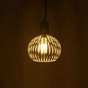 glo-01387-01387_3 GLOBOSTAR® SCANDI 01387 VINTAGE ΚΡΕΜΑΣΤΟ ΦΩΤΙΣΤΙΚΟ ΠΛΕΓΜΑ ΜΟΝΟΦΩΤΟ 1 X E27 IP20 ΜΠΕΖ ΜΕΤΑΛ