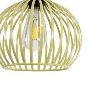 glo-01387-01387_8 GLOBOSTAR® SCANDI 01387 VINTAGE ΚΡΕΜΑΣΤΟ ΦΩΤΙΣΤΙΚΟ ΠΛΕΓΜΑ ΜΟΝΟΦΩΤΟ 1 X E27 IP20 ΜΠΕΖ ΜΕΤΑΛ