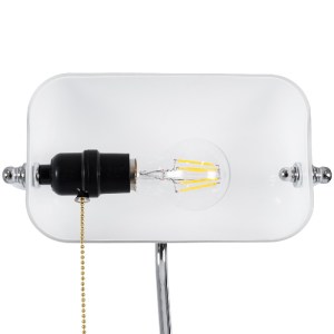 glo-01390-01390_6 GLOBOSTAR® LIBRARY 01390 VINTAGE ΕΠΙΤΡΑΠΕΖΙΟ ΦΩΤΙΣΤΙΚΟ ΠΟΡΤΑΤΙΦ ΜΟΝΟΦΩΤΟ ΜΕΤΑΛΛΙΚΟ ΧΡΩΜΙΟ 