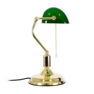glo-01391-01391_3 GLOBOSTAR® LIBRARY 01391 VINTAGE ΕΠΙΤΡΑΠΕΖΙΟ ΦΩΤΙΣΤΙΚΟ ΠΟΡΤΑΤΙΦ ΜΟΝΟΦΩΤΟ ΧΡΥΣΟ ΜΕΤΑΛΛΙΚΟ Μ