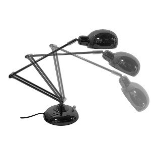 glo-01392-01393_5 GLOBOSTAR® OFFICE BLACK 01392 ΜΟΝΤΕΡΝΟ ΕΠΙΤΡΑΠΕΖΙΟ ΦΩΤΙΣΤΙΚΟ ΠΟΡΤΑΤΙΦ ΜΟΝΟΦΩΤΟ ΜΕΤΑΛΛΙΚΟ Μ