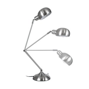 glo-01393-01393_10 GLOBOSTAR® OFFICE CHROME 01393 ΜΟΝΤΕΡΝΟ ΕΠΙΤΡΑΠΕΖΙΟ ΦΩΤΙΣΤΙΚΟ ΠΟΡΤΑΤΙΦ ΜΟΝΟΦΩΤΟ 1 X E27 ΧΡ