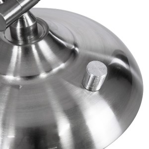 glo-01393-01393_15 GLOBOSTAR® OFFICE CHROME 01393 ΜΟΝΤΕΡΝΟ ΕΠΙΤΡΑΠΕΖΙΟ ΦΩΤΙΣΤΙΚΟ ΠΟΡΤΑΤΙΦ ΜΟΝΟΦΩΤΟ 1 X E27 ΧΡ