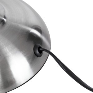 glo-01393-01393_16 GLOBOSTAR® OFFICE CHROME 01393 ΜΟΝΤΕΡΝΟ ΕΠΙΤΡΑΠΕΖΙΟ ΦΩΤΙΣΤΙΚΟ ΠΟΡΤΑΤΙΦ ΜΟΝΟΦΩΤΟ 1 X E27 ΧΡ