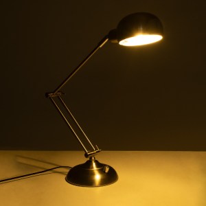 glo-01393-01393_2 GLOBOSTAR® OFFICE CHROME 01393 ΜΟΝΤΕΡΝΟ ΕΠΙΤΡΑΠΕΖΙΟ ΦΩΤΙΣΤΙΚΟ ΠΟΡΤΑΤΙΦ ΜΟΝΟΦΩΤΟ 1 X E27 ΧΡ