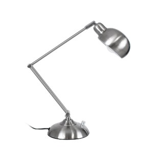 glo-01393-01393_3 GLOBOSTAR® OFFICE CHROME 01393 ΜΟΝΤΕΡΝΟ ΕΠΙΤΡΑΠΕΖΙΟ ΦΩΤΙΣΤΙΚΟ ΠΟΡΤΑΤΙΦ ΜΟΝΟΦΩΤΟ 1 X E27 ΧΡ