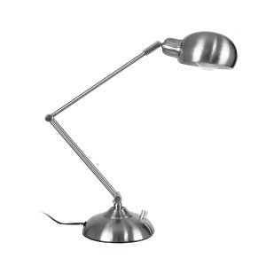 glo-01393-01393_4 GLOBOSTAR® OFFICE CHROME 01393 ΜΟΝΤΕΡΝΟ ΕΠΙΤΡΑΠΕΖΙΟ ΦΩΤΙΣΤΙΚΟ ΠΟΡΤΑΤΙΦ ΜΟΝΟΦΩΤΟ 1 X E27 ΧΡ