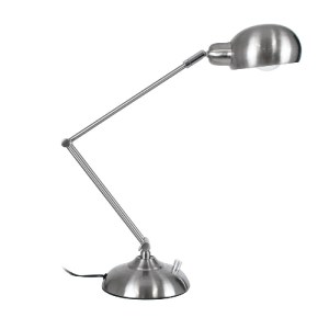 glo-01393-01393_5 GLOBOSTAR® OFFICE CHROME 01393 ΜΟΝΤΕΡΝΟ ΕΠΙΤΡΑΠΕΖΙΟ ΦΩΤΙΣΤΙΚΟ ΠΟΡΤΑΤΙΦ ΜΟΝΟΦΩΤΟ 1 X E27 ΧΡ