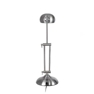 glo-01393-01393_8 GLOBOSTAR® OFFICE CHROME 01393 ΜΟΝΤΕΡΝΟ ΕΠΙΤΡΑΠΕΖΙΟ ΦΩΤΙΣΤΙΚΟ ΠΟΡΤΑΤΙΦ ΜΟΝΟΦΩΤΟ 1 X E27 ΧΡ