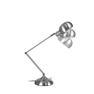 glo-01393-01393_9 GLOBOSTAR® OFFICE CHROME 01393 ΜΟΝΤΕΡΝΟ ΕΠΙΤΡΑΠΕΖΙΟ ΦΩΤΙΣΤΙΚΟ ΠΟΡΤΑΤΙΦ ΜΟΝΟΦΩΤΟ 1 X E27 ΧΡ