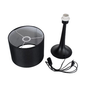 glo-01394-01394_10 GLOBOSTAR® AMBROSIA BLACK 01394 ΜΟΝΤΕΡΝΟ ΕΠΙΤΡΑΠΕΖΙΟ ΦΩΤΙΣΤΙΚΟ ΠΟΡΤΑΤΙΦ ΜΟΝΟΦΩΤΟ ΜΕΤΑΛΛΙΚΟ