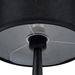 glo-01394-01394_9 GLOBOSTAR® AMBROSIA BLACK 01394 ΜΟΝΤΕΡΝΟ ΕΠΙΤΡΑΠΕΖΙΟ ΦΩΤΙΣΤΙΚΟ ΠΟΡΤΑΤΙΦ ΜΟΝΟΦΩΤΟ ΜΕΤΑΛΛΙΚΟ