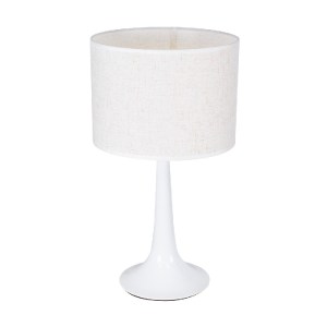 glo-01395-01395_0 GLOBOSTAR® AMBROSIA 01395 ΜΟΝΤΕΡΝΟ ΕΠΙΤΡΑΠΕΖΙΟ ΦΩΤΙΣΤΙΚΟ ΠΟΡΤΑΤΙΦ ΜΟΝΟΦΩΤΟ 1 X E27 ΛΕΥΚΟ Μ