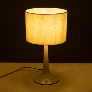 glo-01395-01395_2 GLOBOSTAR® AMBROSIA 01395 ΜΟΝΤΕΡΝΟ ΕΠΙΤΡΑΠΕΖΙΟ ΦΩΤΙΣΤΙΚΟ ΠΟΡΤΑΤΙΦ ΜΟΝΟΦΩΤΟ 1 X E27 ΛΕΥΚΟ Μ