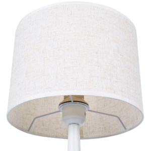 glo-01395-01395_7 GLOBOSTAR® AMBROSIA 01395 ΜΟΝΤΕΡΝΟ ΕΠΙΤΡΑΠΕΖΙΟ ΦΩΤΙΣΤΙΚΟ ΠΟΡΤΑΤΙΦ ΜΟΝΟΦΩΤΟ 1 X E27 ΛΕΥΚΟ Μ