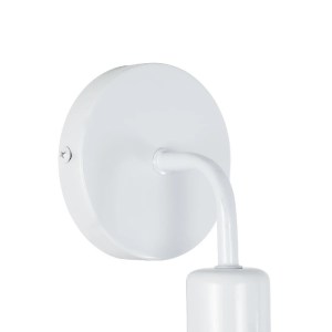 glo-01397-01397_5 GLOBOSTAR® DON 01397 VINTAGE ΕΠΙΤΟΙΧΙΟ ΦΩΤΙΣΤΙΚΟ ΑΠΛΙΚΑ ΜΟΝΟΦΩΤΟ 1 X E27 IP20 ΛΕΥΚΟ ΜΕΤΑΛΛΟ - Μ10 X Π7 X Υ16CM