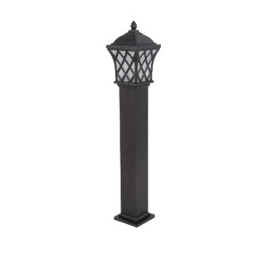 glo-01400-01400_2 GLOBOSTAR® SHELTER 01400 VINTAGE ΦΩΤΙΣΤΙΚΟ ΔΑΠΕΔΟΥ ΜΟΝΟΦΩΤΟ 1 X E27 ΚΑΦΕ ΜΕΤΑΛΛΙΚΟ ΠΛΕΓΜΑ 