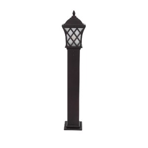 glo-01400-01400_4 GLOBOSTAR® SHELTER 01400 VINTAGE ΦΩΤΙΣΤΙΚΟ ΔΑΠΕΔΟΥ ΜΟΝΟΦΩΤΟ 1 X E27 ΚΑΦΕ ΜΕΤΑΛΛΙΚΟ ΠΛΕΓΜΑ 