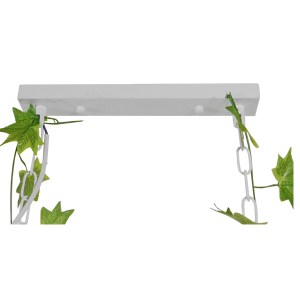 glo-01403-01403_5 GLOBOSTAR® NEST 01403 VINTAGE ΚΡΕΜΑΣΤΟ ΦΩΤΙΣΤΙΚΟ ΦΙΓΟΥΡΑ ΠΟΛΥΦΩΤΟ 4 X E27 IP20 ΛΕΥΚΟ ΜΕΤΑΛ