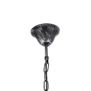 glo-01407-01407_11 GLOBOSTAR® UMBRELLA 01407 VINTAGE ΚΡΕΜΑΣΤΟ ΦΩΤΙΣΤΙΚΟ ΦΙΓΟΥΡΑ ΠΟΛΥΦΩΤΟ 5 X E27 IP20 ΑΣΗΜΙ Μ