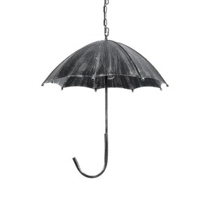 glo-01407-01407_2 GLOBOSTAR® UMBRELLA 01407 VINTAGE ΚΡΕΜΑΣΤΟ ΦΩΤΙΣΤΙΚΟ ΦΙΓΟΥΡΑ ΠΟΛΥΦΩΤΟ 5 X E27 IP20 ΑΣΗΜΙ Μ