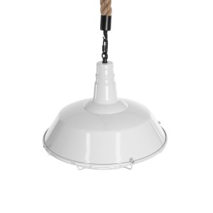 glo-01412-01412_7 GLOBOSTAR® PUPPET 01412 VINTAGE ΚΡΕΜΑΣΤΟ ΦΩΤΙΣΤΙΚΟ ΜΟΝΟΦΩΤΟ ΚΑΜΠΑΝΑ 1 X E27 IP20 ΛΕΥΚΟ ΜΕΤ