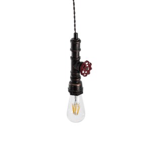 glo-01414-01414_7 GLOBOSTAR® SPIGOT 01414 VINTAGE ΚΡΕΜΑΣΤΟ ΦΩΤΙΣΤΙΚΟ ΑΝΑΡΤΗΣΗ ΜΟΝΟΦΩΤΟ 1 X E27 IP20 ΚΑΦΕ & Κ