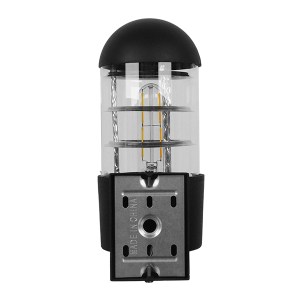 glo-01419-01419_4 GLOBOSTAR® NEWI 01419 ΜΟΝΤΕΡΝΟ ΕΠΙΤΟΙΧΙΟ ΦΩΤΙΣΤΙΚΟ ΑΠΛΙΚΑ ΜΟΝΟΦΩΤΟ 1 X E27 IP20 ΜΑΥΡΟ & ΑΣ