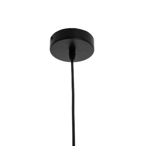 glo-01424-01424_9 GLOBOSTAR® LANA 01424 ΜΟΝΤΕΡΝΟ ΚΡΕΜΑΣΤΟ ΦΩΤΙΣΤΙΚΟ ΚΥΛΙΝΔΡΟΣ ΜΟΝΟΦΩΤΟ 1 X E27 IP20 ΜΑΥΡΟ ΜΕ