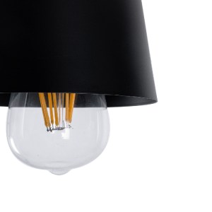 glo-01425-01425_7 GLOBOSTAR® LANA 01425 ΜΟΝΤΕΡΝΟ ΚΡΕΜΑΣΤΟ ΦΩΤΙΣΤΙΚΟ ΚΥΛΙΝΔΡΟΣ ΤΡΙΦΩΤΟ 3 X E27 IP20 ΜΑΥΡΟ ΜΕΤ
