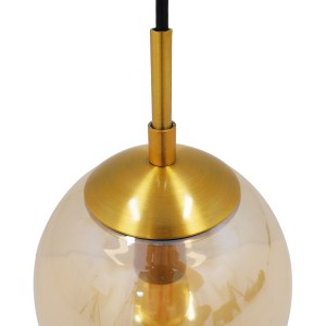 glo-01427-01427_7 GLOBOSTAR® MADISON 01427 ΜΟΝΤΕΡΝΟ ΕΠΙΤΟΙΧΙΟ ΦΩΤΙΣΤΙΚΟ ΑΠΛΙΚΑ ΜΟΝΟΦΩΤΟ 1 X E27 IP20 ΧΡΥΣΟ Μ