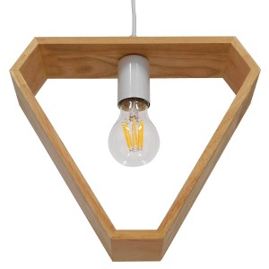 glo-01430-01430_5 GLOBOSTAR® ELISE 01430 ΜΟΝΤΕΡΝΟ ΚΡΕΜΑΣΤΟ ΦΩΤΙΣΤΙΚΟ ΟΡΟΦΗΣ ΜΟΝΟΦΩΤΟ 1 X E27 IP20 ΜΠΕΖ ΞΥΛΟ 