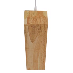 glo-01430-01430_6 GLOBOSTAR® ELISE 01430 ΜΟΝΤΕΡΝΟ ΚΡΕΜΑΣΤΟ ΦΩΤΙΣΤΙΚΟ ΟΡΟΦΗΣ ΜΟΝΟΦΩΤΟ 1 X E27 IP20 ΜΠΕΖ ΞΥΛΟ 