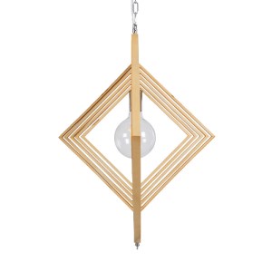 glo-01431-01431_7 GLOBOSTAR® OCTAVE 01431 ΜΟΝΤΕΡΝΟ ΚΡΕΜΑΣΤΟ ΦΩΤΙΣΤΙΚΟ ΟΡΟΦΗΣ ΜΟΝΟΦΩΤΟ 1 X E27 IP20 ΜΠΕΖ ΞΥΛΟ